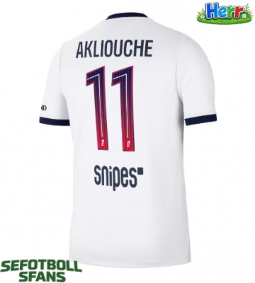 Paris Saint-Germain Maghnes Akliouche #11 Bortatröja 2026-27 Kortärmad